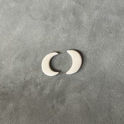 Boucles d'oreilles lune