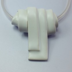 Collier étoffé double
